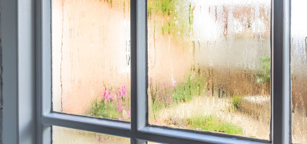 Las humedades por condesanción aparecen cuando el vapor de agua entra en contacto con una superficie fría.